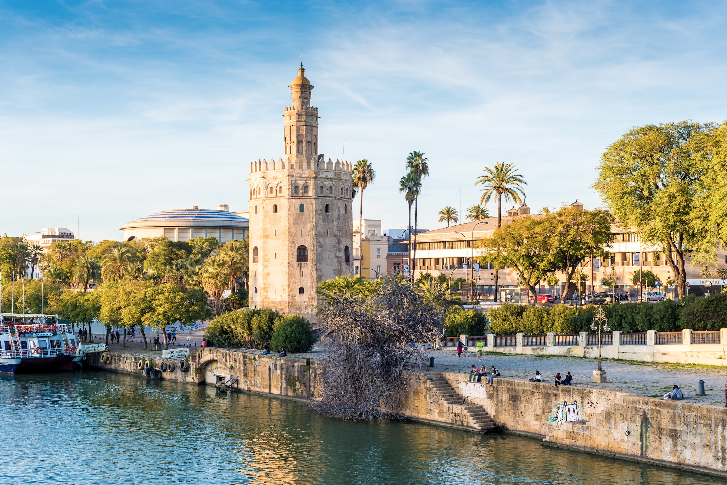 View over Seville with the Cathedral and the Giralda